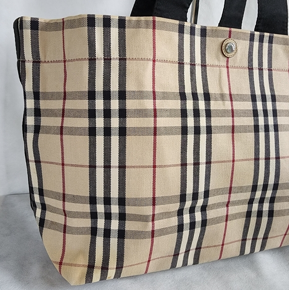 BURBERRY Nova Check Tote Bag - Picture 3 of 15